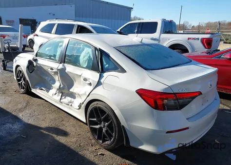 2024 Honda Civic Sport z USA, uszkodzony, nr VIN 2HGFE2F56RH557483